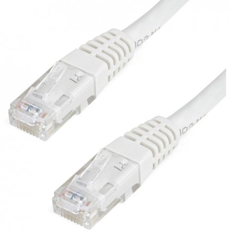 Startech C6PATCH6WH | 6 ft Cat 6 RJ45 UTP Network Patch Cable White