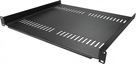 Startech CABSHELF116V | 1U Vented Server Rack Cabinet Shelf Fixed 16-Inch Deep Cantilever Rackmount Tray