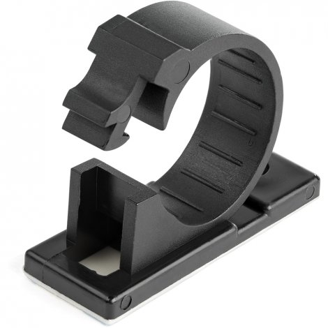 Startech CBMCC3 | Self Adhesive Cable Management Clips for 0.67in (17mm) Bundles 100 Pack