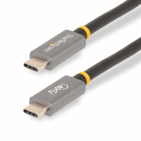 Startech CC1M-40G-USB-CABLE | 3ft USB-C to USB-C Thunderbolt 4 Cable