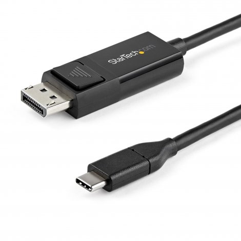 Startech CDP2DP1MBD | 3Ft (1m) USB C To DisplayPort 1.2 Cable