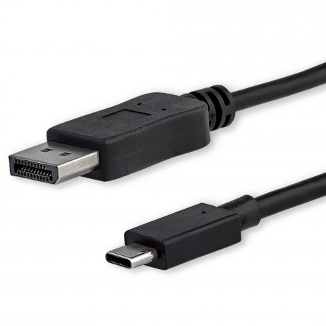 Startech CDP2DPMM1MB | 3Ft/1m USB C To DisplayPort 1.2 Cable
