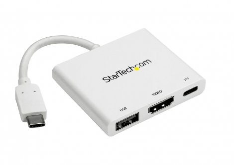 Startech CDP2HDUACPW | USB-C to 4K HDMI Multifunction Adapter with Power Delivery