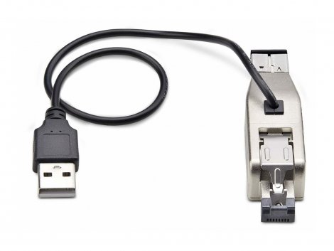 Startech D01ML55U-FIBER-MEDIA | Optical Singlemode 10km/Multimode 800m Gigabit Fiber to RJ45 Ethernet Media Converter Dongle