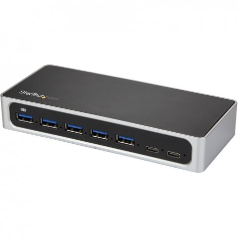 Startech HB30C5A2CSC | 7-Port USB C Hub with Fast Charging Port