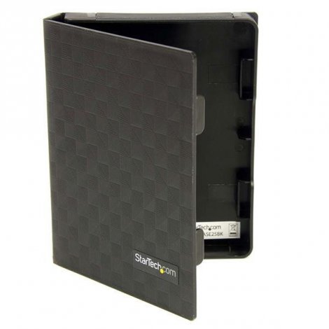 Startech HDDCASE25BK | 2.5-inch Anti-Static Hard Drive Protector Case (Black)