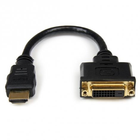 Startech HDDVIMF8IN | 8in HDMI To DVI-D Video Cable Adapter