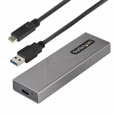 Startech M2-USB-C-NVME-SATA | USB-C 10Gbps to M.2 NVMe/M.2 SATA SSD Enclosure