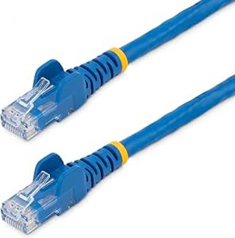 Startech N6PATCH7BL10PK | 7 ft. CAT6 Snagless RJ45 Connectors 24 AWG UTP Ethernet Cable 10 Pack Blue