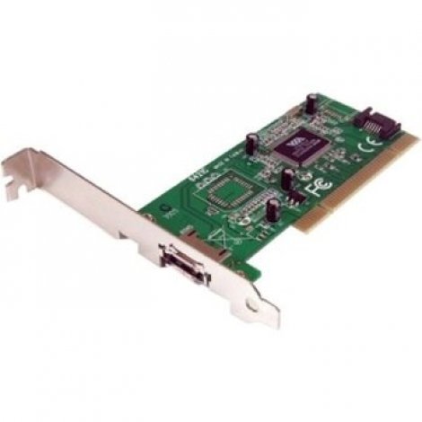 Startech PCIESATA2I-A1 | 1port ESATA + 1port SATA PCi Ctlr SATA Controller Card W Lp Bra