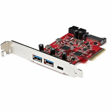 Startech PEXUSB312A1C1H | 5 x Ports USB PCIe Card 10Gbps USB 3.2 Gen 2 PCIe Card 1 USB C/2 USB A Internal Header (2x 5Gbps USB) USB C PCI Express Card