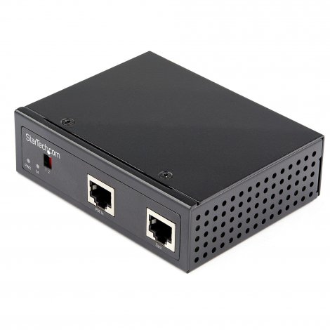 Startech POESLT1G48V | Industrial Gigabit PoE Splitter 90W HS PoE+++ Splitter 12-48V DC 802.3bt LAN/RJ45 Ultra PoE to DC Adapter