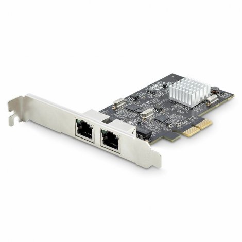 Startech PR22GI-NETWORK-CARD | 2 x Ports 2.5G NBASE T PCIe Network Card