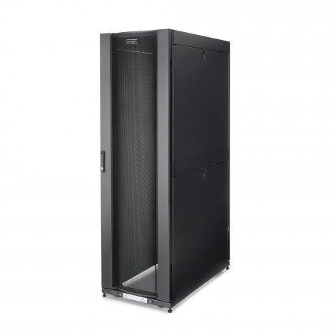 Startech RK4242BK24 | 4-Post 42U Server Rack Cabinet 19-Inch Data Rack Cabinet for IT Equipment mount Rack Server Cabinet with Casters