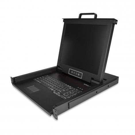 Startech RKCONS1701 | 1 x Port VGA 1U Rackmount KVM Console with 17-inch LCD and Cables