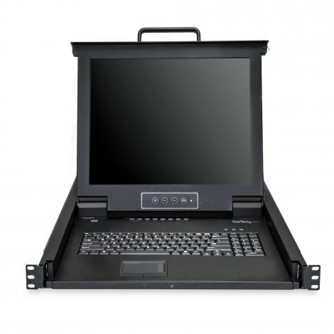 Startech RKCONS1708K | Rackmount KVM Console 8 Port with 17-inch LCD Monitor VGA KVM Cables and Mounting Hardware Included