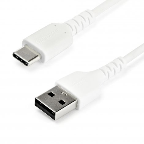 Startech RUSB2AC2MW | 6.6ft USB-A to USB-C Fast Charging Cable
