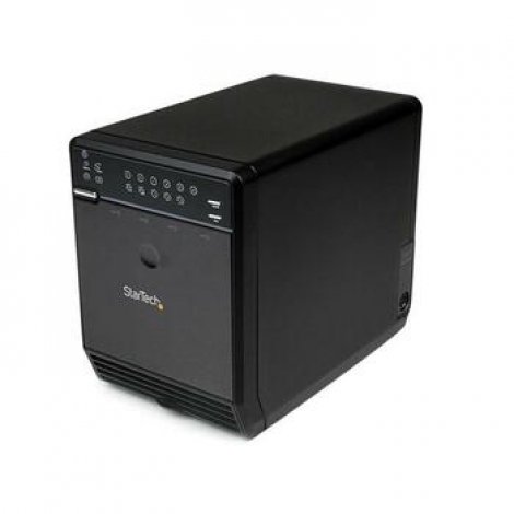Startech SAT3540U3ER | 4-bay eSATA USB 3.0 RAID Supported Tower External Hard Drive Array
