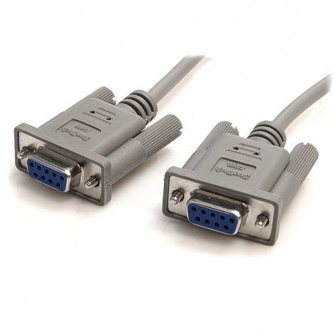 Startech SCNM9FF | 10-ft RS232 Serial Null Modem Cable