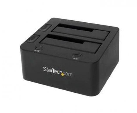 Startech SDOCK2U33EB-A1 | ESATA/usb 3.0 Dual HDD/SSD Dock Enclosure W Uasp F SATA 6GBps 2.5/3.5-inch
