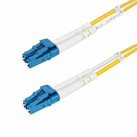 Startech SMDOS2LCLC2M | 2m (6.6ft) LC to LC (UPC) OS2 Single Mode Duplex Fiber Optic Cable