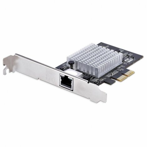 Startech ST10GSPEXNB2 | 1 x Port 10Gbps PCIe Network Adapter Card Network Card for PC/Server PCIe Ethernet Card w/Jumbo Frame NIC/LAN Interface Card