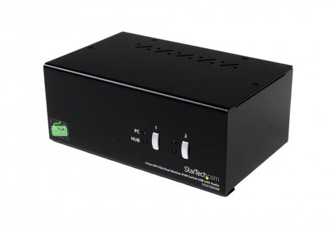 Startech SV231DDUSB | Dual-Ports DVI VGA USB KVM Switch