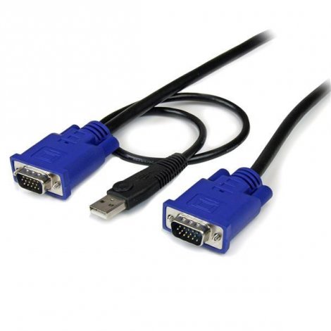 Startech SVECONUS10 | 10Ft Ultra Thin USB VGA 2-In-1 KVM Cable