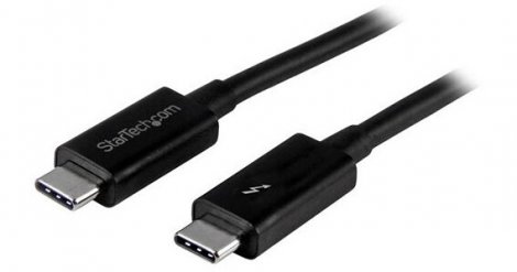 Startech TBLT3MM2M | 6.6ft 100-Watts PD Thunderbolt 3 USB Type-C Male Cable