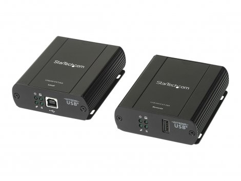 Startech USB2001EXT2NA | 100m USB 2.0 over Cat5 Cat5e Cat6 Ethernet Cable Industrial Extender