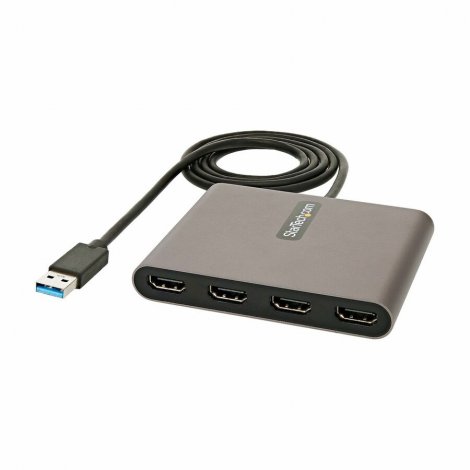 Startech USB32HD4 | USB 3.0 to 4K HDMI External Multi Monitor Video Graphics Adapter DisplayLink Ultra HD 4K