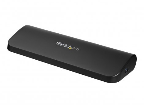 Startech USB3SDOCKHDV | Dual Monitor 1x HDMI 1x DVI 1x VGA 3x USB 3.0 Docking Station