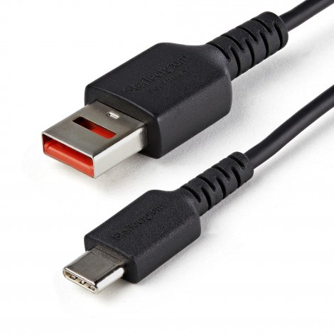 Startech USBSCHAC1M | 3Ft (1m) Secure Charging Cable