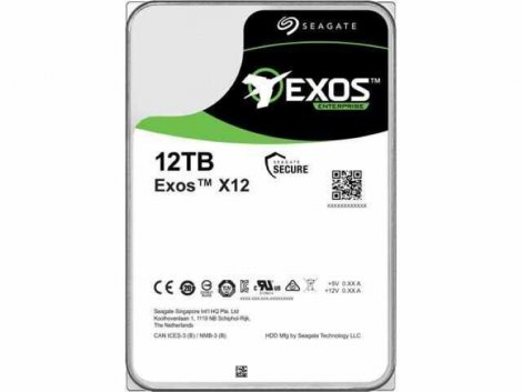 Supermicro HDD-T12T-ST12000NM0007 | 12TB 7200RPM SATA 6Gbps 256MB Cache 3.5-inch Internal Hard Drive