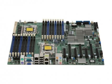 Supermicro MBD-X8DAH+-F-O | Socket LGA1366 Intel 5520 Chipset Enhanced EATX System Board (Motherboard) Supports 2x 5600/5500 Series DDR3 18x DIMM