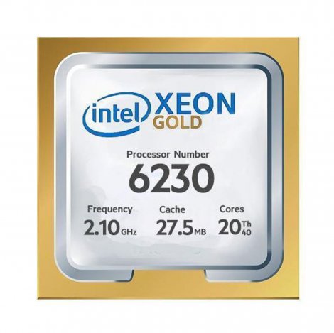 Supermicro P4X-CLX6230T-SRFPS | 2.10GHz 27.5MB Cache Socket FCLGA3647 Intel Xeon Gold 6230T 20-Core Processor