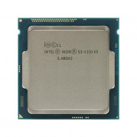 Supermicro P4X-UPE31246V3-SR1QZ | 3.40GHz 5.00GT/s DMI2 8MB L3 Cache Socket FCLGA1150 Intel Xeon E3-1231 v3 Quad-Core Processor