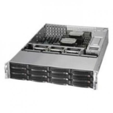 Supermicro SSG-6027R-E1R12N | E5-2600 Series 2U SuperServer 6027R-E1R12N (Black)