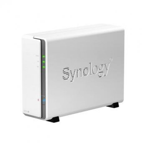 Synology DS115J/6TB-HGST | DiskStation Ds115j 1-bay 6TB (1 x 6TB) HDD 800MHz 256MB RAM SATA 2 x USB 2.0 Gigabit Ethernet RAID NAS Server