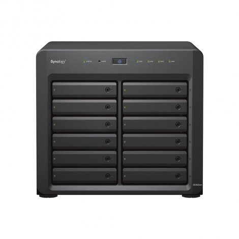 Synology DS3622XS+/144TB-HAT5300 | DiskStation DS3622xs+ Intel Xeon D D-1531 16 GB DDR4 RAM 144 TB HDD Desktop NAS Black