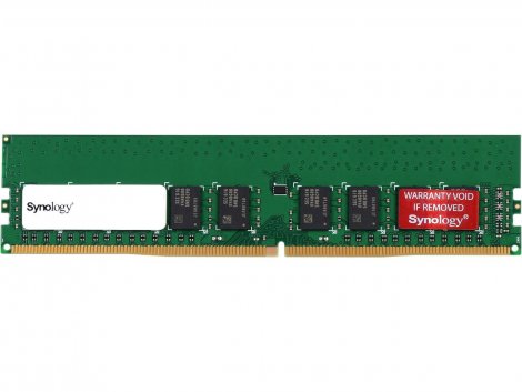 Synology RAMEC2133DDR4-16G | 16GB DDR4 ECC PC4-17000 2133Mhz Dual Rank, x8 UDIMM Memory