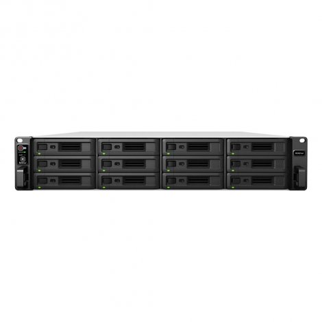 Synology RS3621XS+/48TB-TOSH | RackStation RS3621xs+ Intel Xeon D D-1541 8 GB DDR4 RAM 48 TB HDD 2U Rack NAS Black