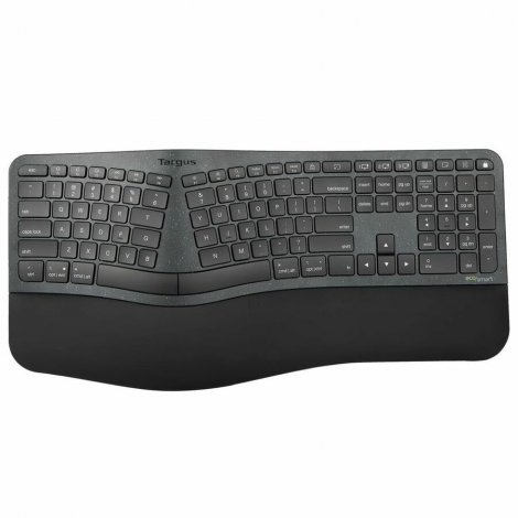 Targus AKB871US | Sustainable Ergonomic EcoSmart Keyboard Black