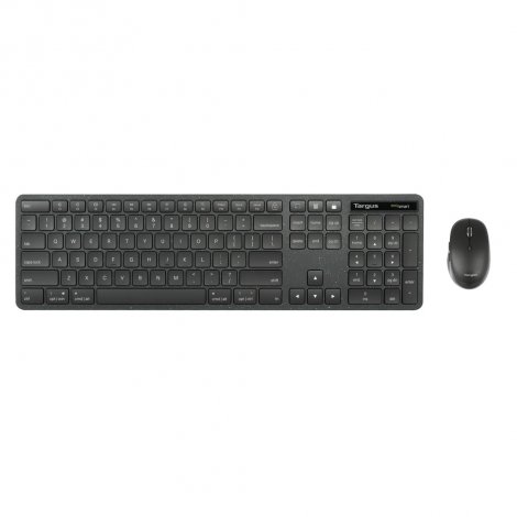 Targus akm626usz | Antimicrobial Full-Size Wireless Keyboard and Mid-Size Comfort Mouse Combo