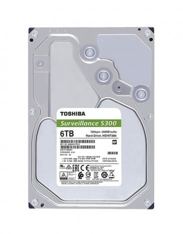 Toshiba HDETV13GZA51F | 6TB 7200RPM SATA 6Gbps 3.5-inch Internal Hard Drive
