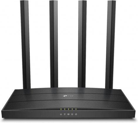 TP-Link Archer A6 | AC1200 Wi-Fi Dual-Band 867Mbps 1x Gigabit WAN Port + 4x Gigabit LAN Ports 4x Antennas Router
