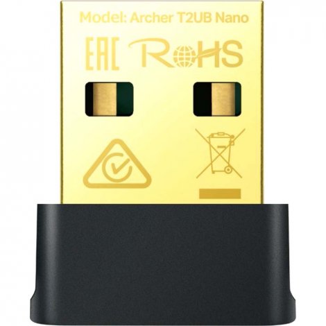 TP-Link ArcherT2UBNano | AC600 Nano 2-in-1 USB Wi-Fi Bluetooth 4.2 Adapter