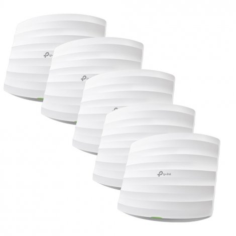 TP-Link EAP245(5-PACK) | EAP245 1750Mb/s IEEE 802.11ac 5GHz 1 x Port PoE RJ-45 + 1 x Port RJ-45 6 x Antennas Access Point