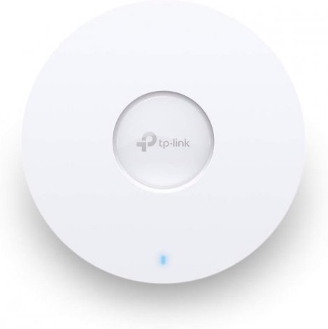 TP-Link EAP660 HD | Omada AX3600 IEEE 802.11ax Wi-Fi 6 Dual-Band 2402Mbps 1x 2.5 GbE RJ45 Port 8x Internal Antennas Ceiling Mount Access Point