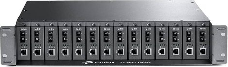 TP-Link FC1420 | 14-Slot Rackmount Chassis for Media Converter Modules